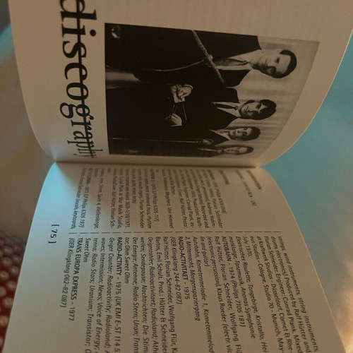 Introduction to Kraftwerk CD demos/remixes like new with small book