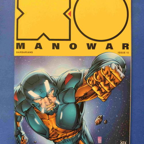 X-O Manowar Vol 4 Issue 15 C Variant Cover comic used