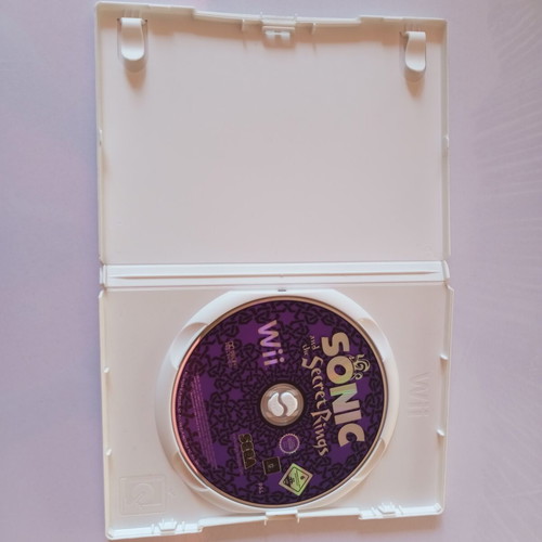 Sonic and the Secret Rings Nintendo Wii game used, PAL edition