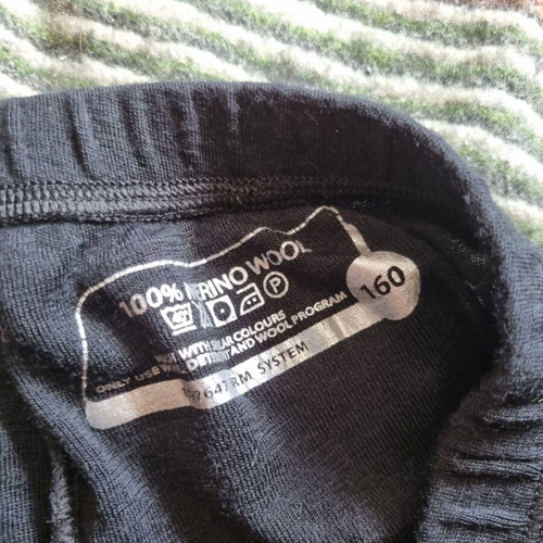 Κολάν Merino μέγεθος S μεταχειρισμένο σαν καινούργιο, μαύρο, 100% μαλλί