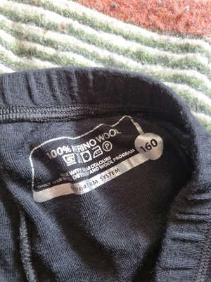 Κολάν Merino μέγεθος S μεταχειρισμένο σαν καινούργιο, μαύρο, 100% μαλλί