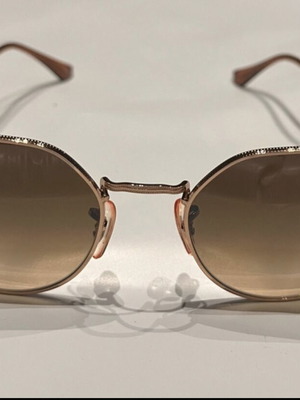 3Guys Women's Sunglasses like new, pink and gold