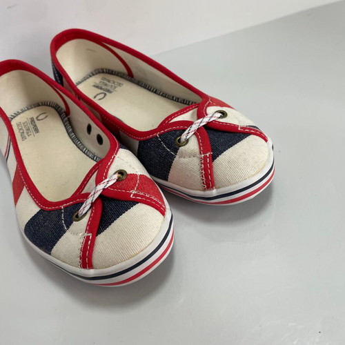 Fred Perry Southsea Deckchairs Ballerinas size 37 like new, colorful