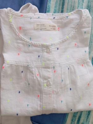 Zara blouse used, size 140-146, includes leggings and blouse