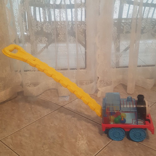Fisher Price Pop & Go Thomas pull toy used for 12+ months