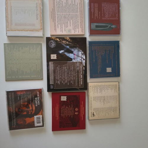 Byzantine music 9CD set like new, traditional Greece Romania