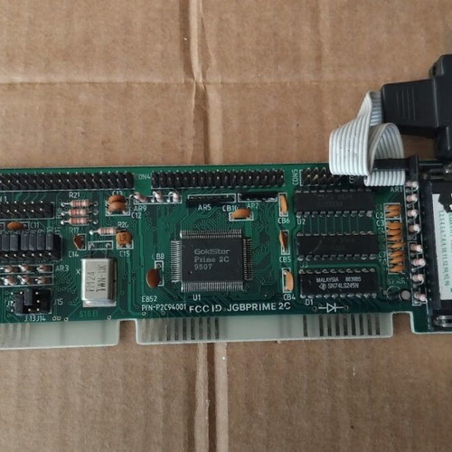 Mitsubishi P2C94001 16-bit ISA Multi Controller IDE Floppy COM Print Card like new