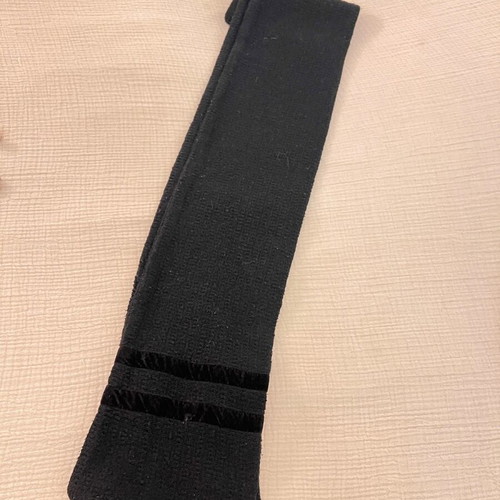 Wool scarf used, black, very warm