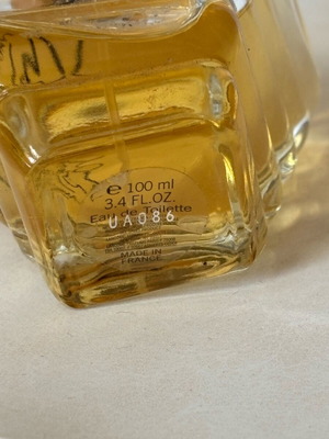 Lancôme Tresor perfume used, authentic