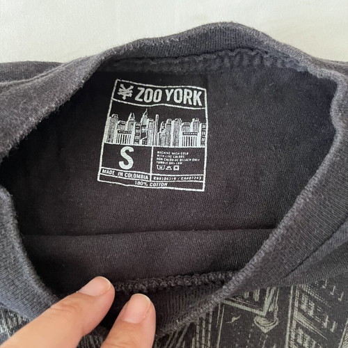 Zoo York men's T-shirt, black, size S