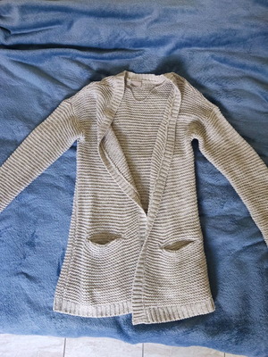 Vero Moda knitted cardigan size S like new, gray
