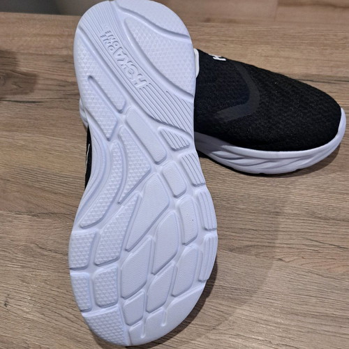 Hoka men's sports sneakers new, black, size 41.5