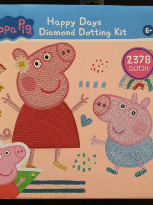 Diamond Dotz Peppa Pig Happy Days diamond painting kit DBX.089