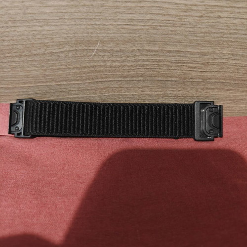 Techsuit Strap Fabric Black for Fenix 5/5 Plus/6/6 Pro/7/7 Pro/8 (47mm) new