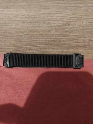 Techsuit Strap Fabric Black for Fenix 5/5 Plus/6/6 Pro/7/7 Pro/8 (47mm) new