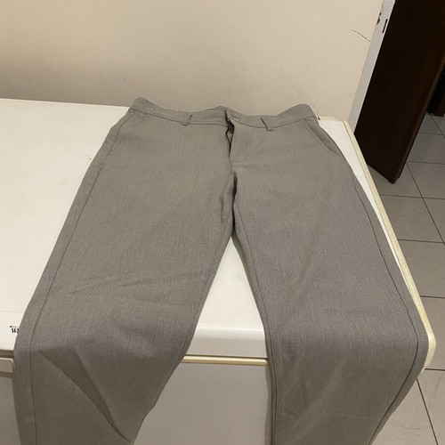 Zara regular fit suit pants pied de poule, gray