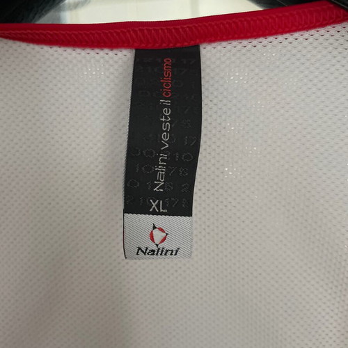 Nalini bib cycling shorts men's XL like new, black white red