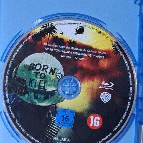 Full Metal Jacket Blu-ray new without Greek subtitles