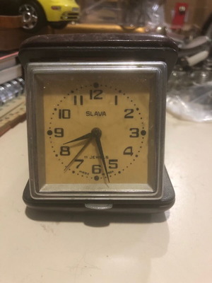 Travel clock old used