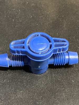 Plastic valve switch for watering hose or aquarium, new