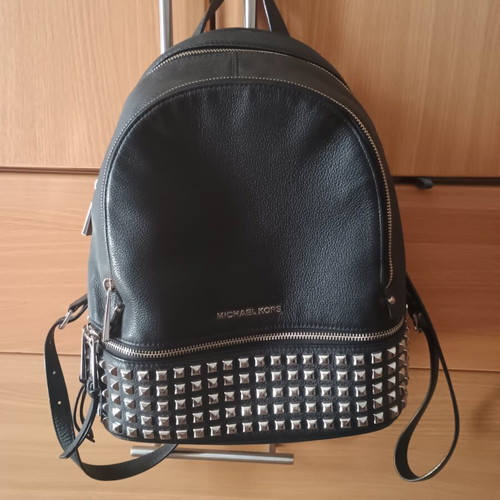 Michael Kors backpack black leather like new