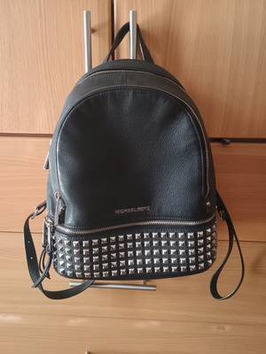 Michael Kors backpack black leather like new