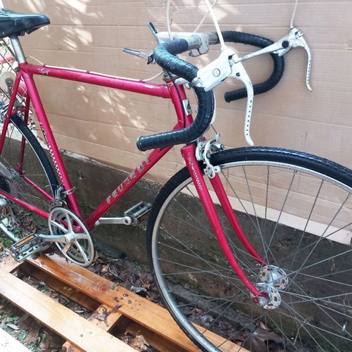Peugeot 103 Sport Vintage Road Bike used, 10 speeds, 27 inch wheels