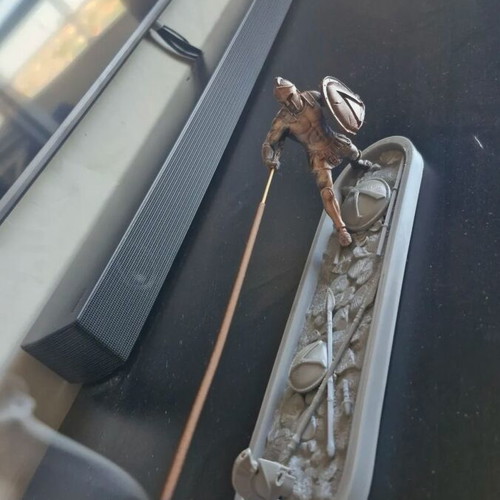 3D Printed Spartan Warrior Incense Burner new, detailed design