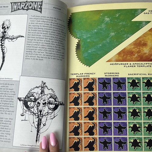 Warzone Dark Eden Mutant Chronicles Worlds at War Rulebook used
