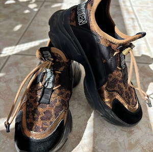 Sneakers animal print bronze Steve Madden
