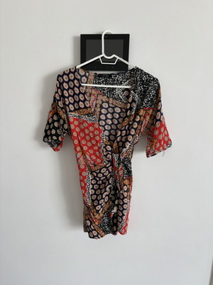 Bershka boho jumpsuit with side zipper, colorful
