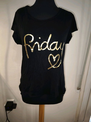 Black mako short-sleeve shirt used, size L