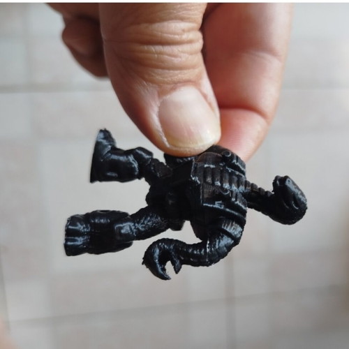 Beast snake figure 3D print new