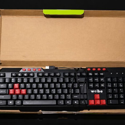 Weibo FC-536 Keyboard English US Layout new and unused