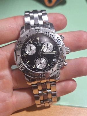 Ρολόι Tissot ηλεκτρονικός χρονογράφος μεταχειρισμένο ανδρικό