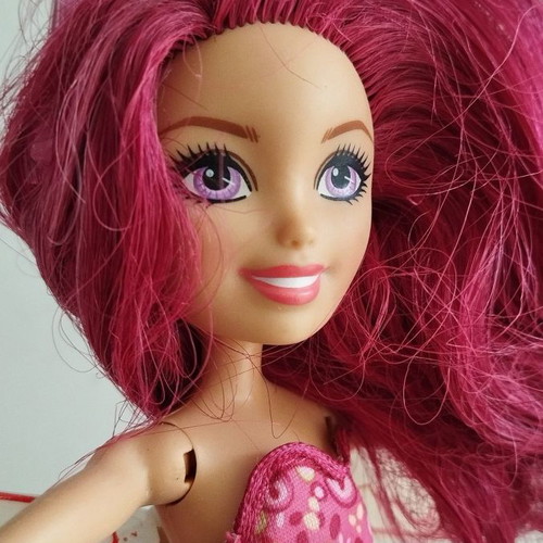 Mia and Me Yuko Fairy Dress doll used