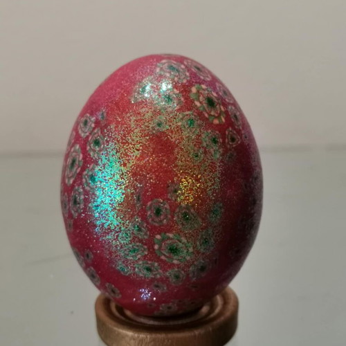 Decorative eggs used, pack of 4 pieces