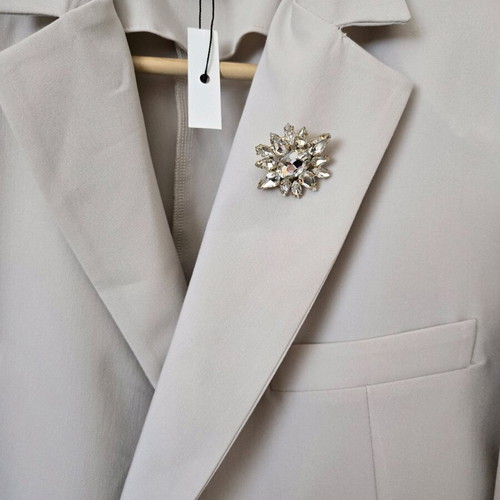 Cropped spring jacket Raccar new, ice color