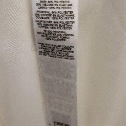 Asos Design women's white jacket like new with short sleeves