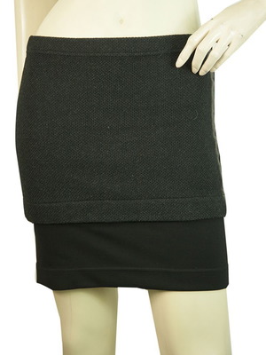 Iro black mini skirt used, size 36