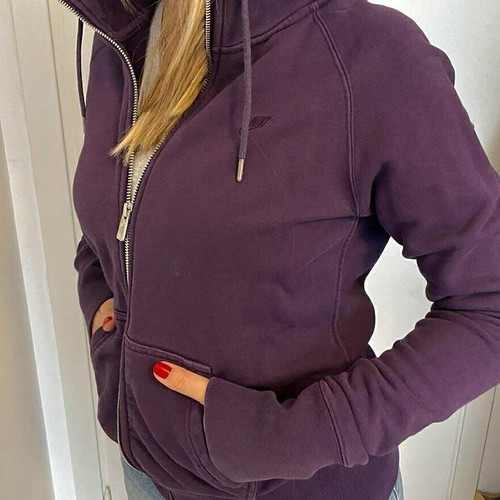 Nike women's full-zip hoodie purple size M like new
