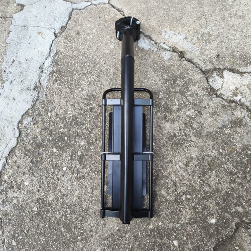 Walfort rear bike rack, aluminum, 49x12 cm, 9 kg capacity