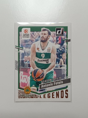 Fotsis Euroleague Donruss 2023-2024 Legend card like new