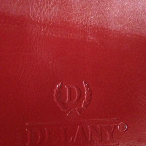 Vintage Delany shoulder bag used, red