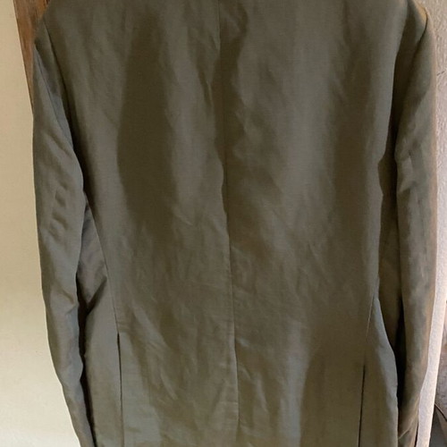 Mango Slim Fit Men's Jacket Size 50 Khaki like new
