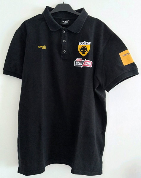 ΑΕΚ AEK polo αποστολής πόλο νέα φιλαδέλφεια Αγία Σοφία Capelli football soccer Jersey shirt fc