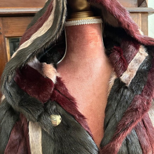 Trussardi ecological fur like new, size XL