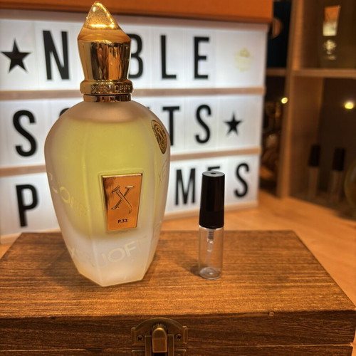 Xerjoff P.33 Blank Page edition 3 ml perfume decant