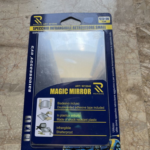 Magic Mirror car accessory 12.5x20 cm new, shatterproof plastic