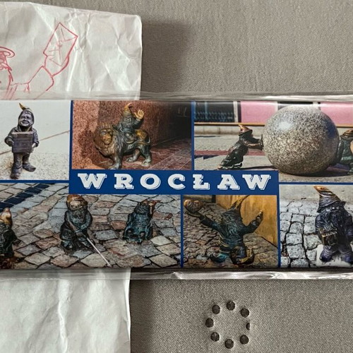 Wrocław Dwarfs Poland fridge magnet new